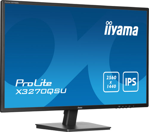 iiyama ProLite X3270QSU-B1 computer monitor 81.3 cm (32 iiyama ProLite X3270QSU-B1 computer monitor 81.3 cm (32